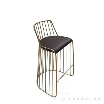 Moderne Replik Messing Gold Brides Veil Barhocker